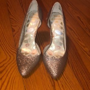 Juicy Couture Glitter heels